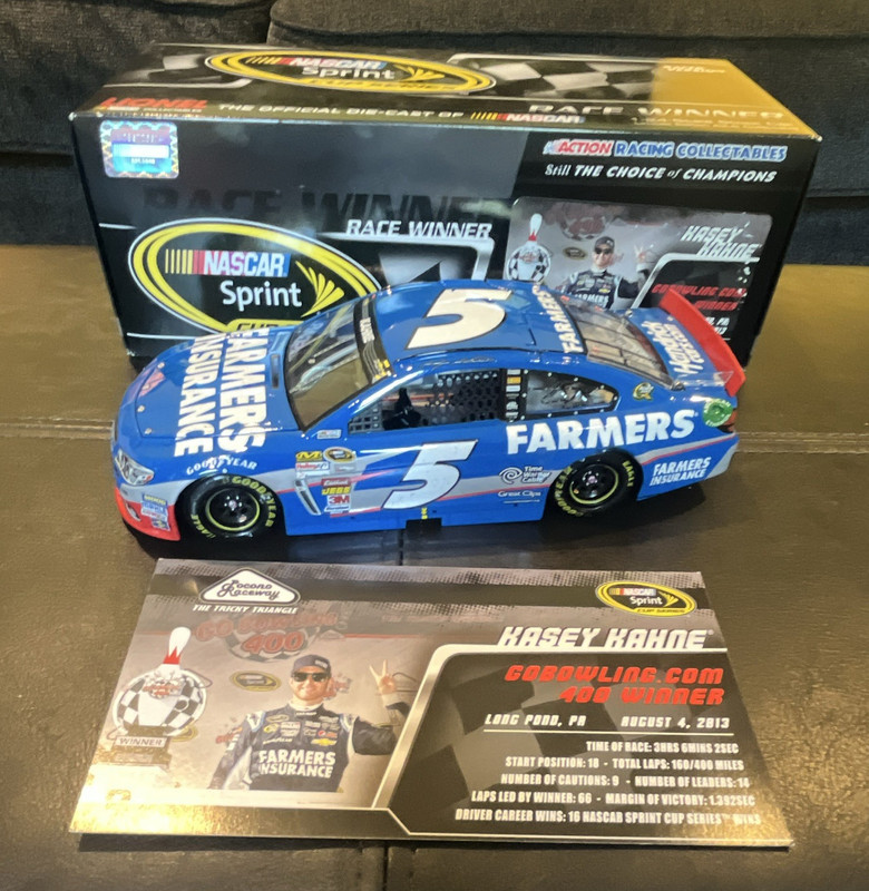 Action Racing Collectables 1:24 Kasey Kahne #5 Farmers 2013 Chevy SS Race