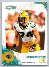 2010 Score #137 Aaron Kampman Jacksonville Jaguars Green Bay Packers
