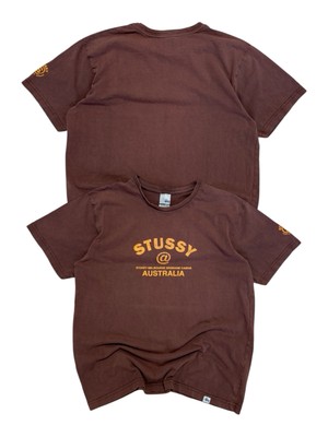 Vintage Stussy Australia Big Logo T-Shirt Skateboard M Size | eBay