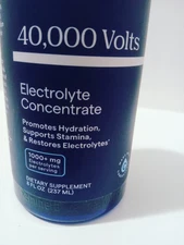 40,000 Volts, Electrolyte Concentrate, 8 fl oz (237 ml)