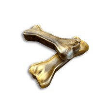 Pferdehaut Kauknochen (12 cm) – Kauartikel für Hunde Hundefutter Lucky Heaven Ra