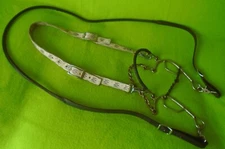 COMPLETE Combination Hackamore Gag TWIST Bit BRIDLE Set~BARREL~RANCH~Roper REINS