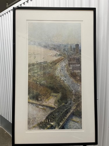 Chen Chi "SHANGHAI" Limited Edition Hand Signed In Pencil Lithograph 193 of 950 - Picture 4 of 4