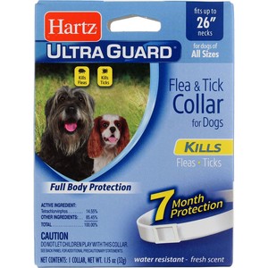 hartz flea & tick collar