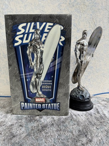 Statue Marvel Surfer D'argent Bowen Sauvagny 03430 Jeux - Jouets