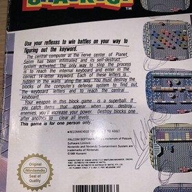 NES - Crackout - Nintendo Entertainment System  - Acceptable Condition