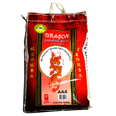 10 kg Red Dragon Jasminreis Duftreis Premium Qualität AAA Reis 10 KG Jasmin Reis