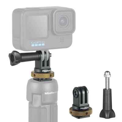 3x Adattatore per treppiede per GoPro - Fissaggio con vite ¼ di pollice