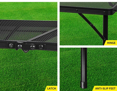 Levede Grill Table BBQ Camping Tables Outdoor Foldable Aluminium Portable - Picture 7 of 9