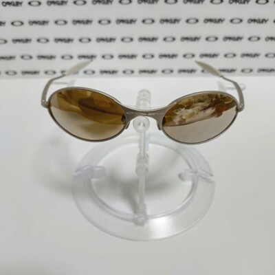 Oakley E-WIRE Gold Silver Suglasses Oakley Sunglasses Rare