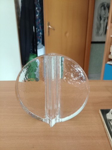 Vintage Design Glas Vase Mono Blume modernisiert '70 cm 17 - Bild 1 von 5