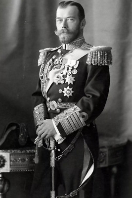 Zar Kaiser Nikolaus II von Russland 4x6 Foto    