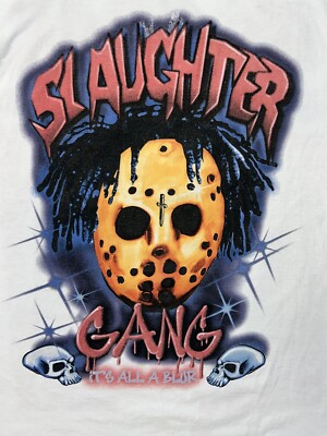 21 Savage Slaughter Gang It's All A Blur Tour Merch T Shirt Sz M