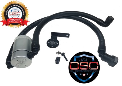 J&L OSC Oil Separator Fits 2010-2014 Ford SVT Raptor 6.2L w/Roush Supercharger