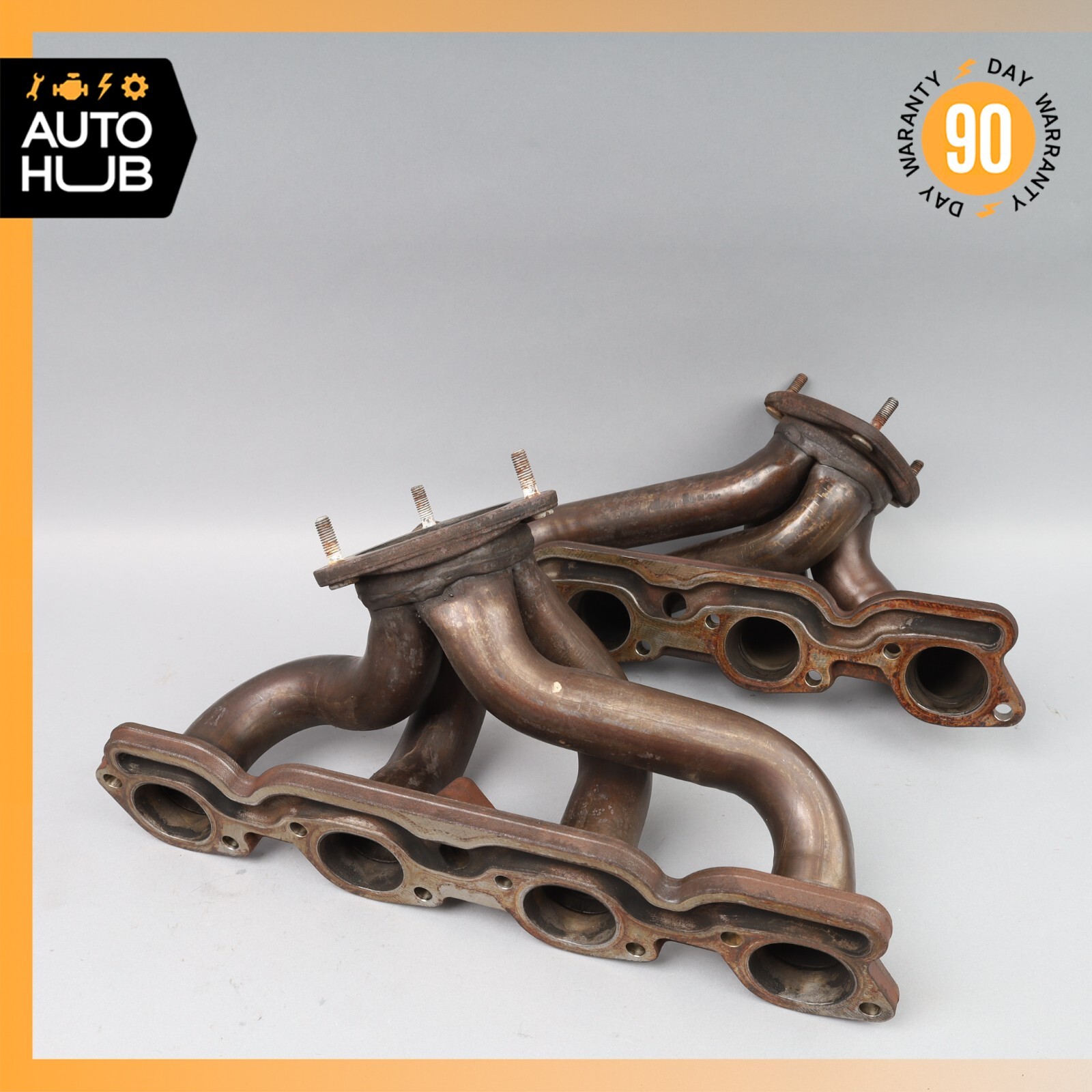 04-19 Maserati GranTurismo M145 Exhaust Manifold Right & Left Side Set OEM