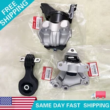 OEM 3Pcs Engine Motor Trans Mounts Set For 2012-2013 Honda Civic Sedan 1.8L US