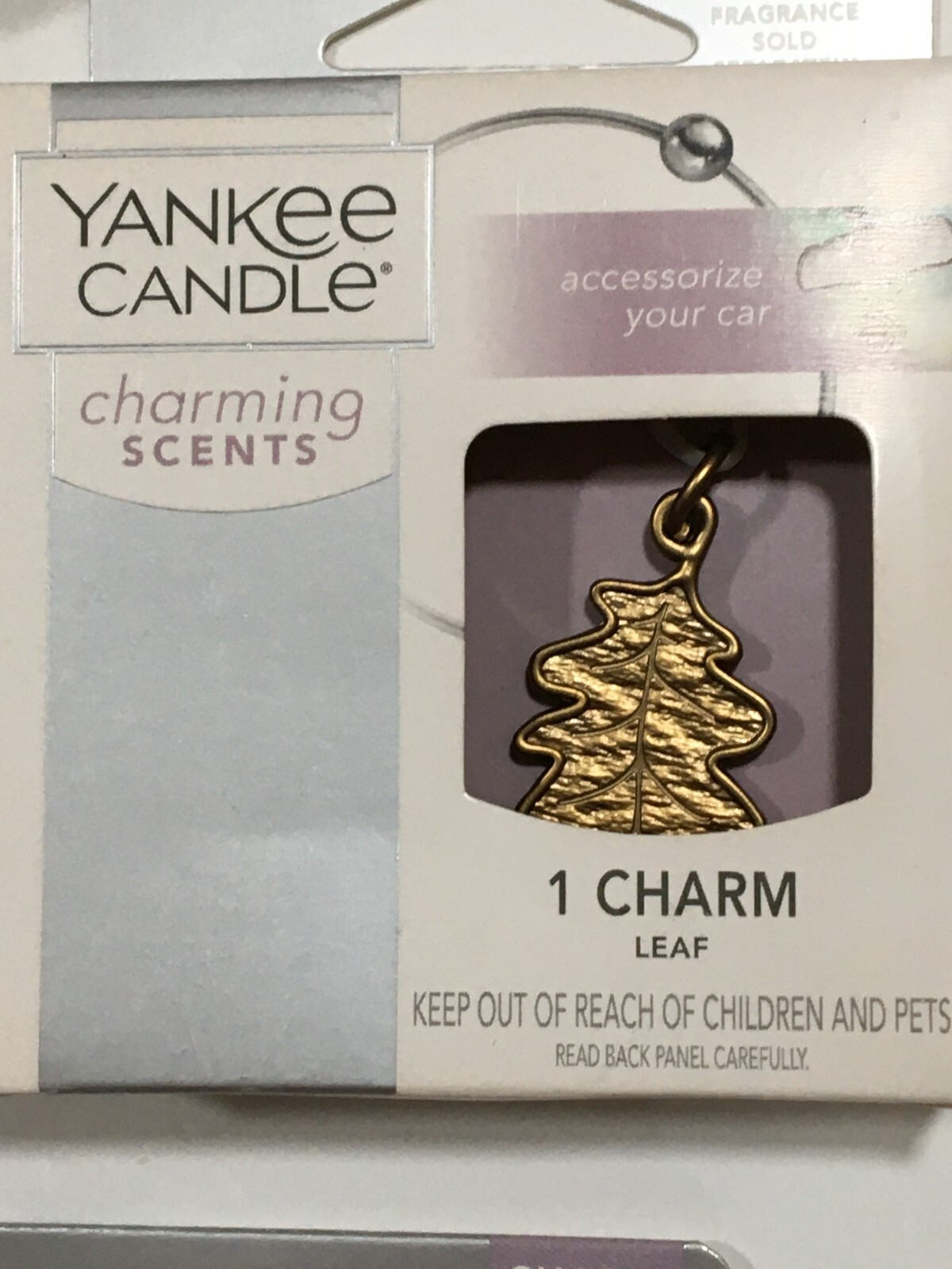 NEW YANKEE CANDLE CHARMING SCENTS CAR ACCESSORY CHARM YOUR CHOICE FREE