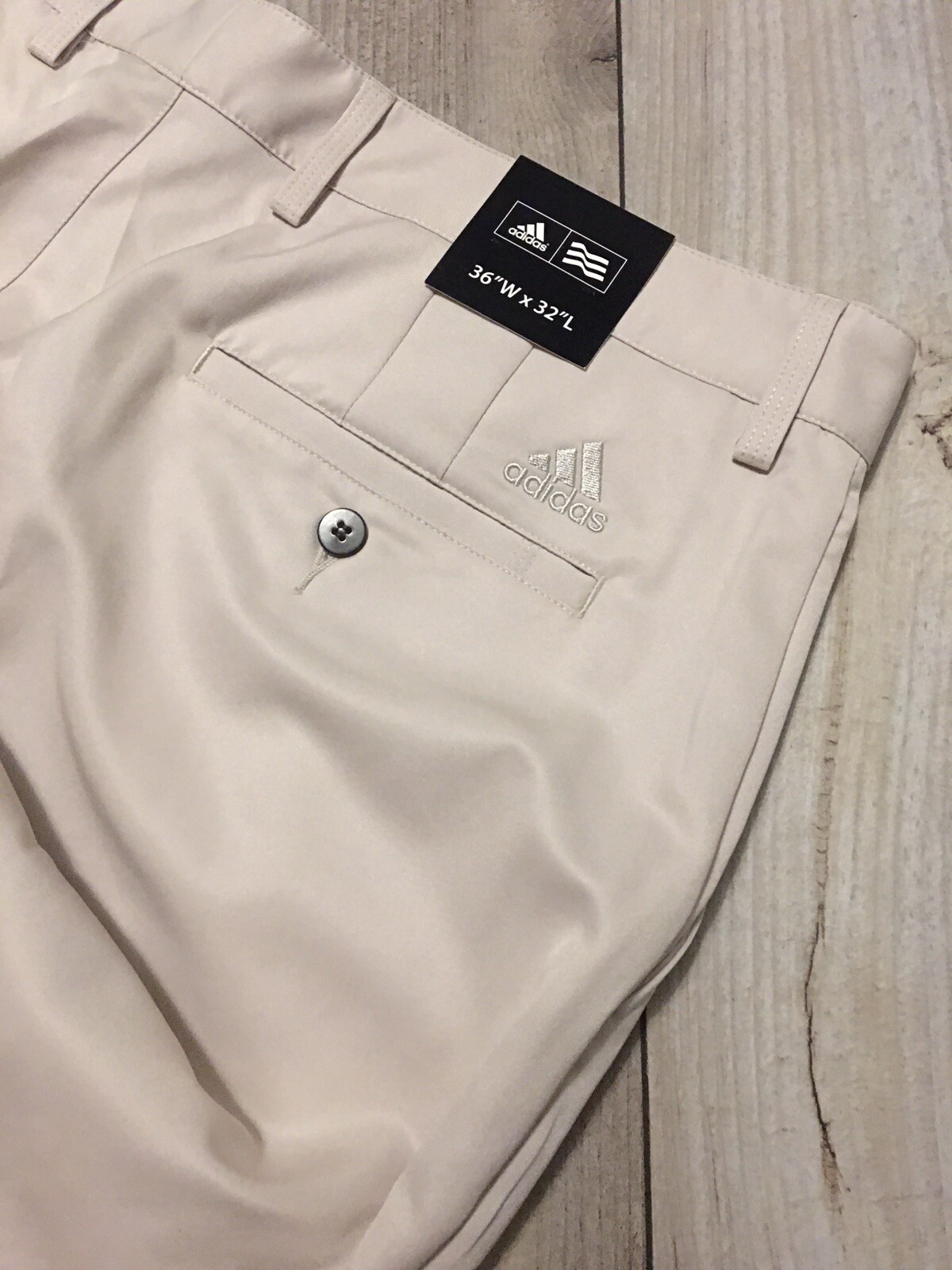 Adidas Golf ClimaLite Light Beige Golf Pants Size 36 X 32 99 New eBay