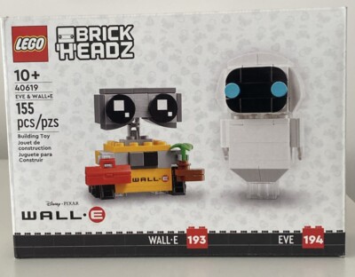 LEGO 40619 Lego Wall-E and Eve BrickHeadz Disney New Sealed Perfect NIB