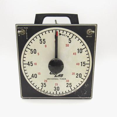 GraLab Universal Timer Model 171 Dimco Gray Dark Room Photography - TESTED
