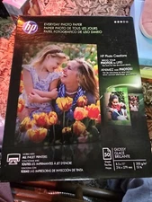 HP Everyday 50 sheet Letter 8.5 x 11-Inch Glossy Photo Paper