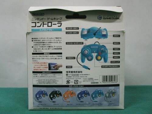 Nintendo GameCube Controller Smaragdblau. DOL-003. verpackt!! GC. *JAPAN* 38135 - Bild 3 von 12