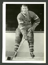 Claude Provost Montreal Canadiens Vintage 5x7  Hockey Photo