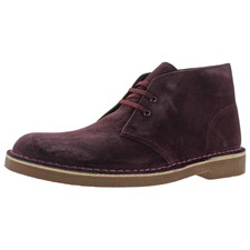 clarks bushacre 2 mens purple
