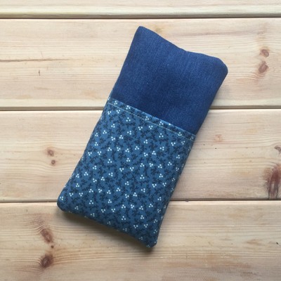 USA FOR MOTOROLA MOTO G9 PLAY / G7 HANDMADE PHONE CASE FABRIC AND SMALL POCKET