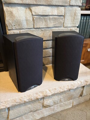 KLIPSCH SYNERGY B-2 2-WAY BOOKSHELF BLACK SPEAKERS WORKING