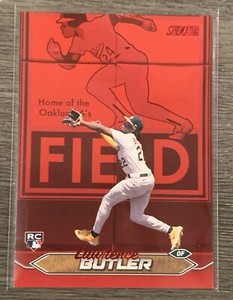 2024 Topps Stadium Club Red Foil SP #265 Lawrence Butler RC Rookie A's