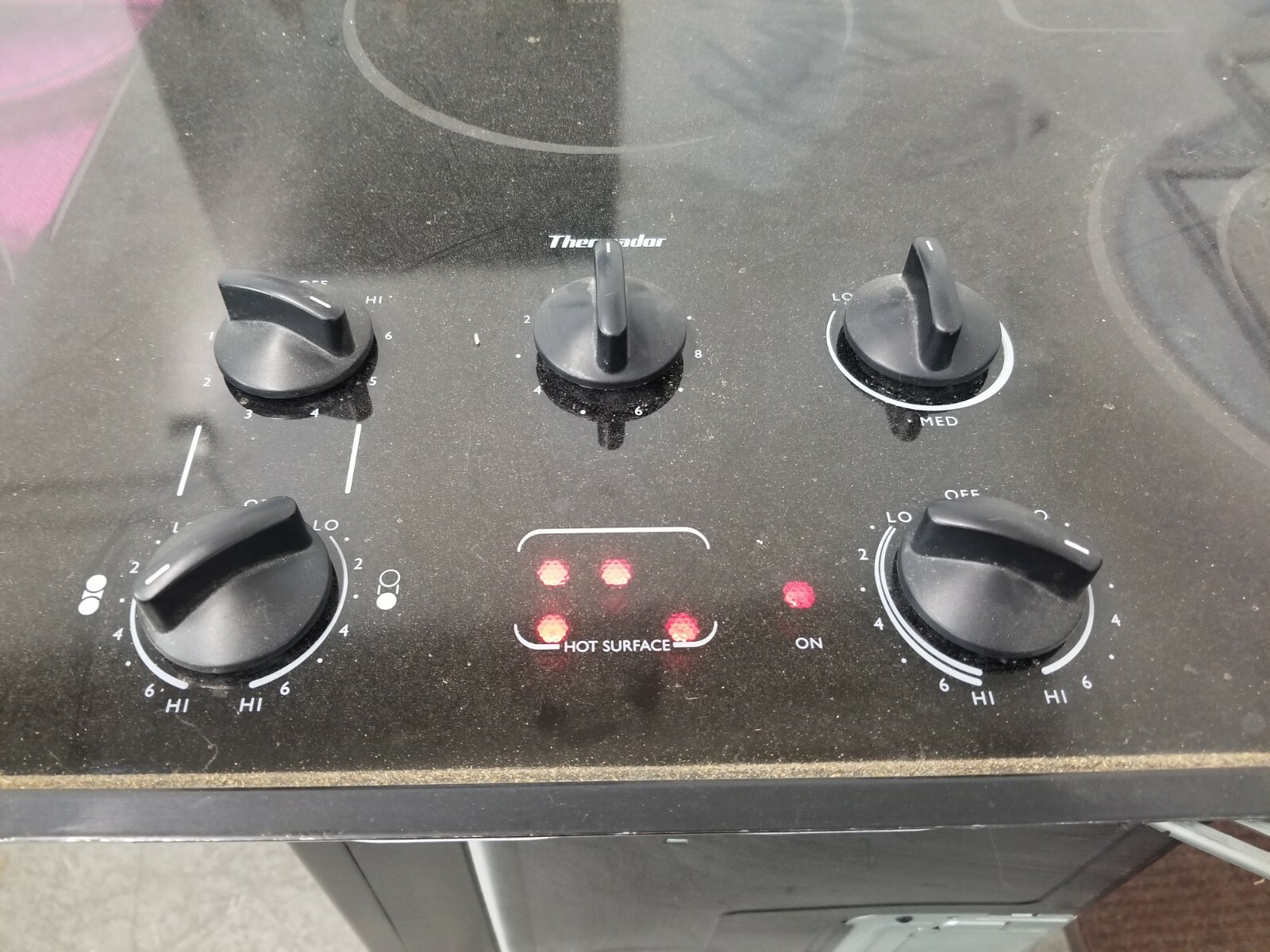 Genuine THERMADOR Cooktop Burner Switch 00414612 INF240TP1211B eBay