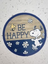 Charlie Brown  Fridge Magnet And One  Sticker ,Be Happy Snoopy PEANUTS 
