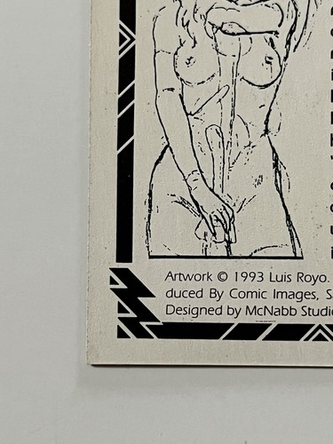 From Fantasy to Reality P5 Imágenes de Luis Royo 1993 casi nuevo Mt Siete de Espadas - Imagen 12 de 13