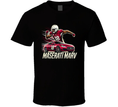 Marvin Harrison Maserati Marv Sports Fan T Shirt