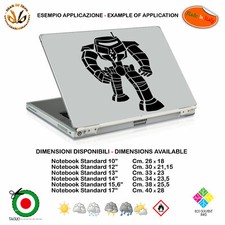 Destroy robot big bang theory sticker notebook sticker cropped pvc black white