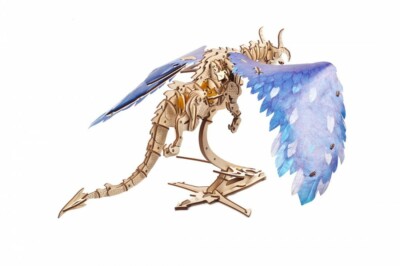 Mechanical UGEARS wooden 3D puzzle Model Windstorm Dragon Construction