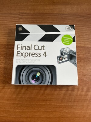 Final Cut Express 4 Installations-DVD Software MB339D/A