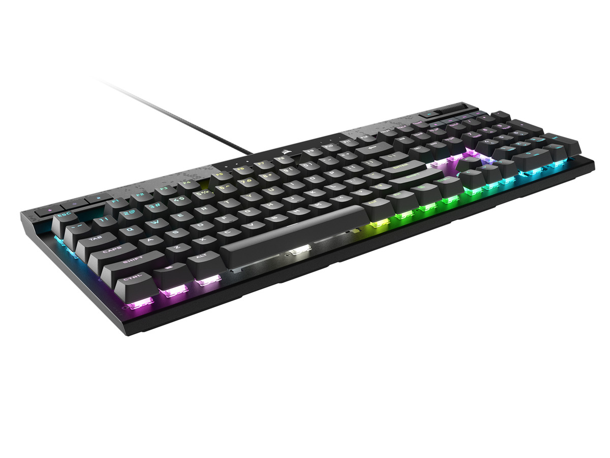 CORSAIR K70 MAX RGB Magnetic-Mechanical Wired Gaming Keyboard - Adjustable  Actuation MGX Switches - Rapid Trigger Mode - PBT Double-Shot Keycaps 