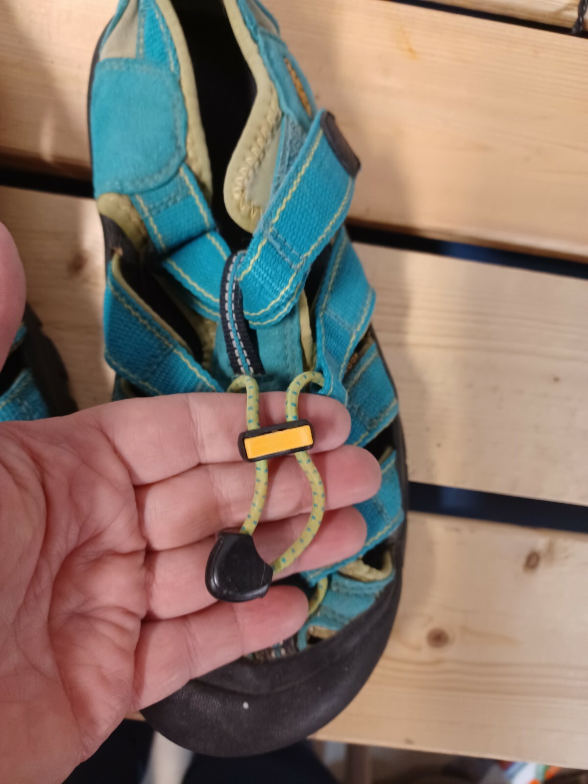 Scarpe donna Keen: sandali impermeabili escursionismo passeggio blu e verde taglia 5