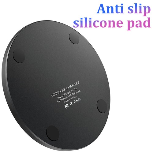 1x Wireless Charger Fast Charging Pad Mat For iPhone 15 Pro Max 14 13 Samsung - Picture 21 of 22