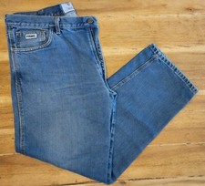 TYNDALE FR Flame Resistant Blue Denim Work Jeans Men's Size 38 x 30 Made in USA