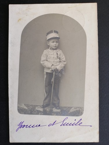 cpa Carte Photo ENFANT en
