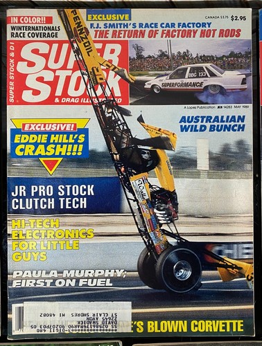 (7) 1989 SUPER STOCK & DRAG ILLUSTRATED ~ McEwen Hill Jenkins Vandergriff Riolo - Picture 5 of 9