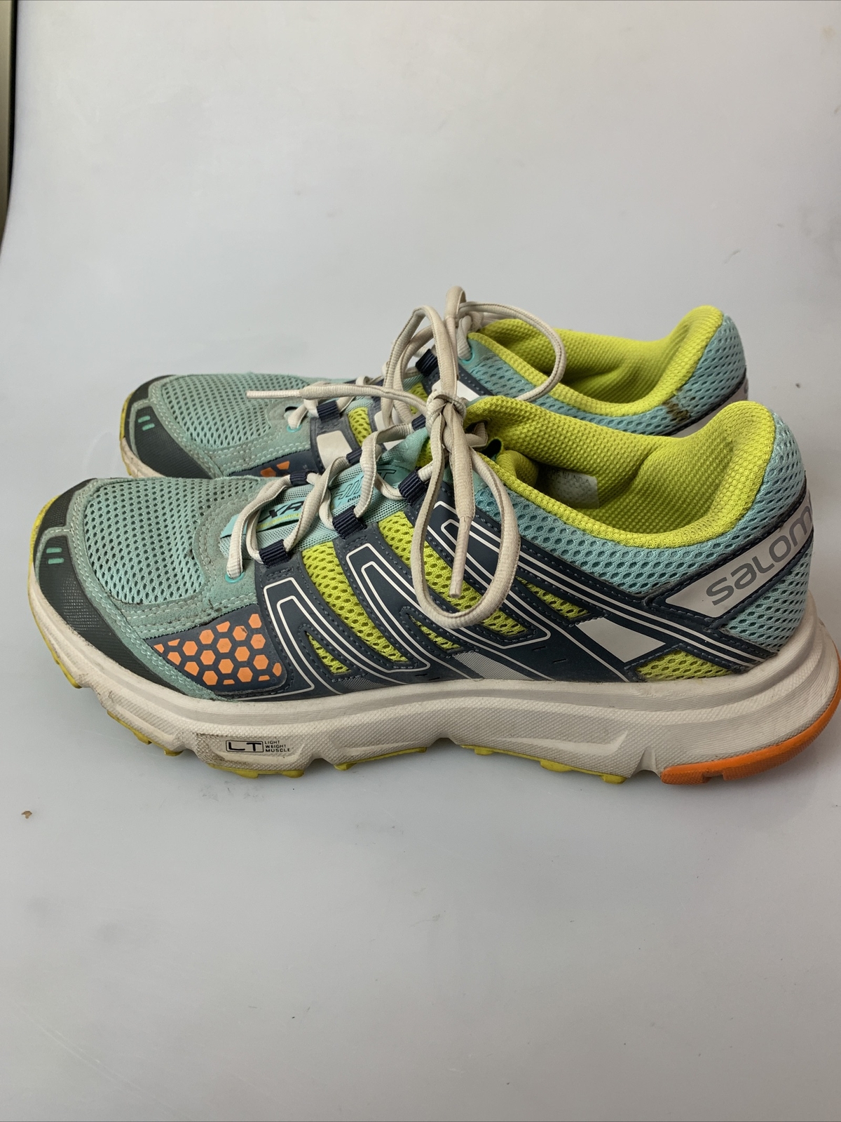 SALOMON scarpe da trekking da donna XR SHIFT da trail running topazio blu giallo taglia 8 5 M