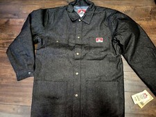 Ben Davis The Original Front Snap Jacket Black Denim