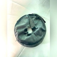 Medium Gray and pet recovery inflatable collar