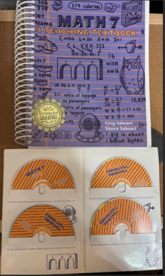 TEACHING TEXTBOOKS MATH 7Teaching Textbook, Answer Booklet CD-ROM Set