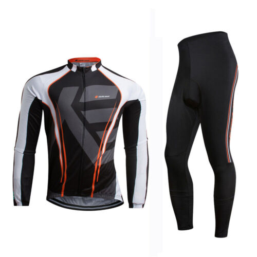 Herren Radfahren Radsport Radtrikot Fahrradtrikot Radhosen Fahrradhose Langarm - Bild 25 von 31