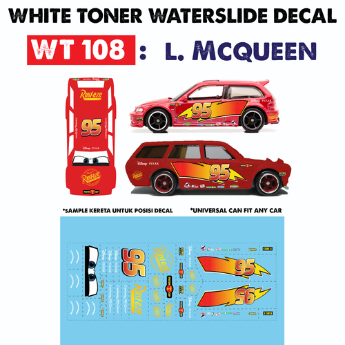 Disney Pixar Cars - Lightning McQueen Con Ruote Da Corsa - Foto 6